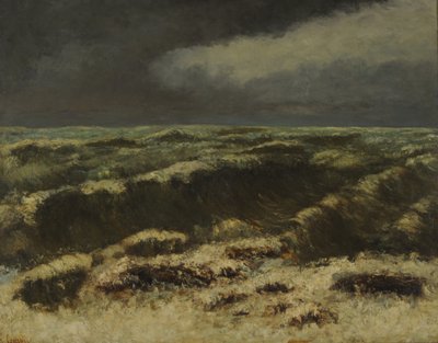 Mare tempestoso da Gustave Courbet
