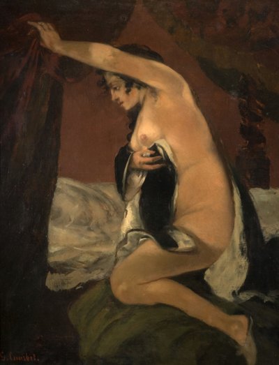 Studio per Venere in Venere e Psiche da Gustave Courbet