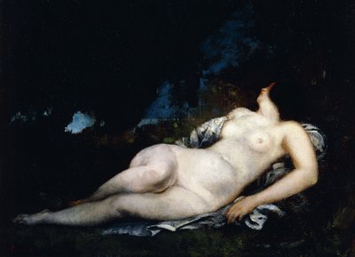 Studio per una donna che dorme da Gustave Courbet