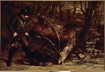 Il cacciatore tedesco da Gustave Courbet