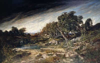La Raffica di Vento, c.1855 da Gustave Courbet