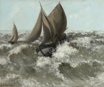 La Barca a Vela da Gustave Courbet