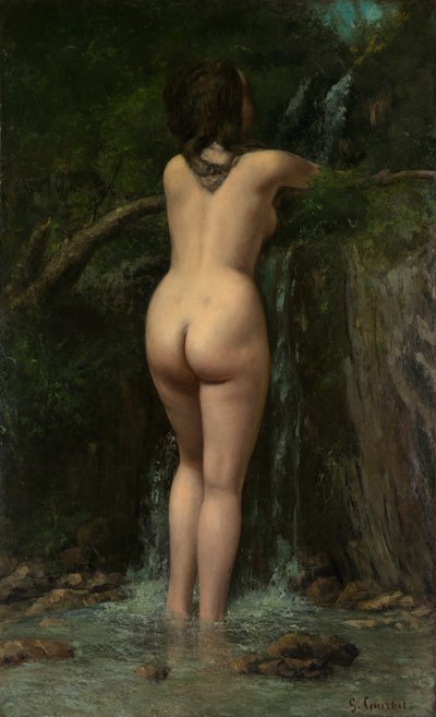 La Sorgente da Gustave Courbet
