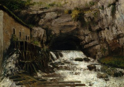 La sorgente della Loue, 1864 da Gustave Courbet