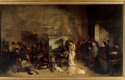 Lo Studio del Pittore, una Vera Allegoria da Gustave Courbet