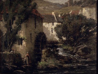 Mulino ad acqua da Gustave Courbet