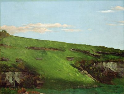 Wiesenhang vicino a Ornans, 1862 da Gustave Courbet