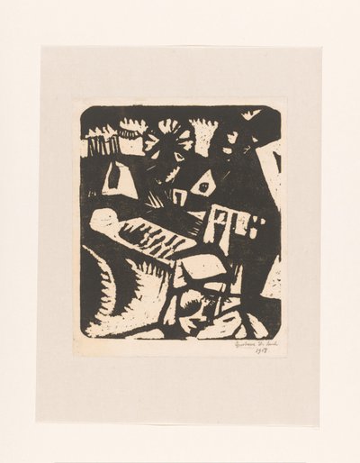 Paesaggio da Gustave De Smet (signed by artist)