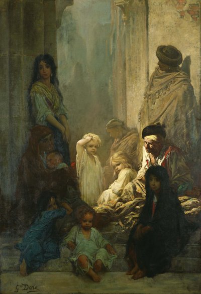 La Siesta, Ricordi di Spagna. da Gustave Dore