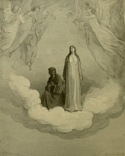 Gustave Doré - Paradiso, c. XXI, v. 1-3 da Gustave Dore