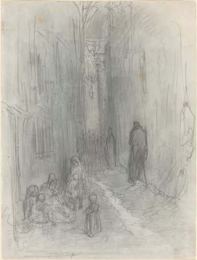 Una Stradina di Londra da Gustave Dore