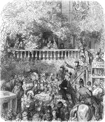 Un blocco sulla strada da Gustave Dore
