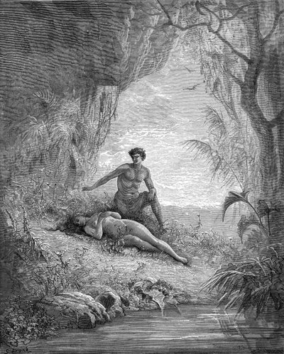Adamo ed Eva - Bibbia da Gustave Dore