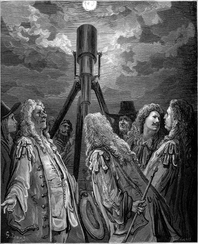 Un animale nella luna: favola di Jean de La Fontaine illustrata da Gustave Doré da Gustave Dore