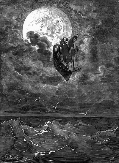 Barone di Münchausen: Viaggio sulla luna, di Doré da Gustave Dore