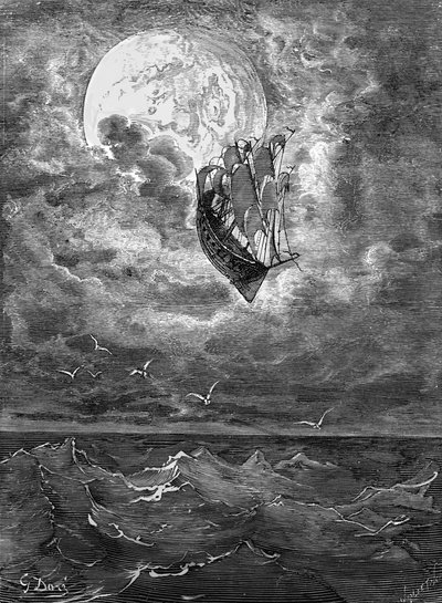 Barone di Münchausen: Viaggio sulla luna, di Doré da Gustave Dore