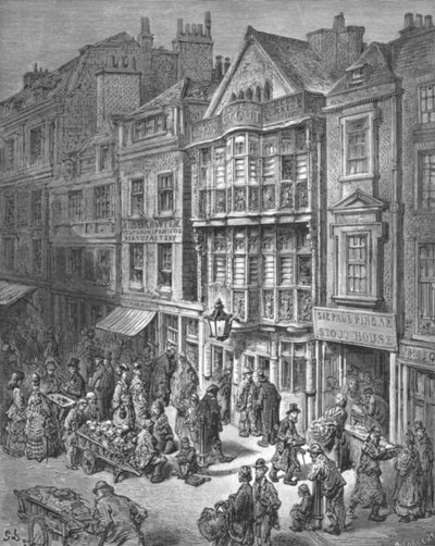 Bishopsgate Street da Gustave Dore