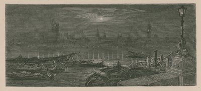 Barche ormeggiate sul Tamigi da Gustave Dore