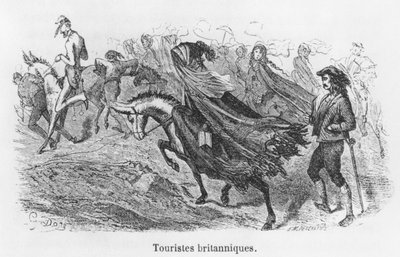 Turisti britannici, illustrazione da 