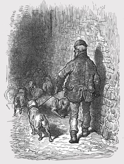 Bull Dogs, 1872 da Gustave Dore