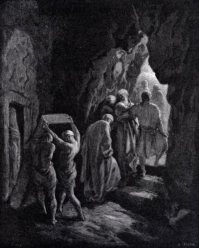 Sepoltura di Sara da Gustave Dore