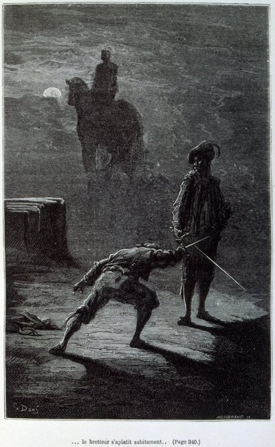Capitan Fracassa (illustrazione) da Gustave Dore