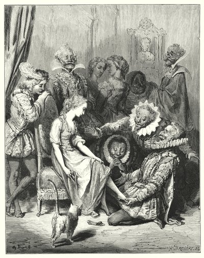 Cenerentola (incisione) da Gustave Dore