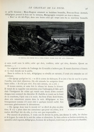 Croque-Mitaine; illustrazione del 1863, di Gustave Doré (1832-1883); artista francese, incisore, illustratore. Croque-Mitaine (l