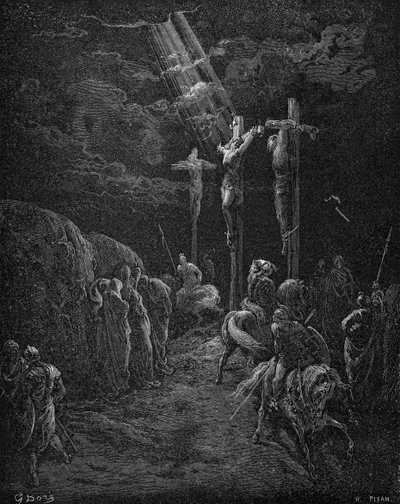 Crocifissione di Gesù da Gustave Dore