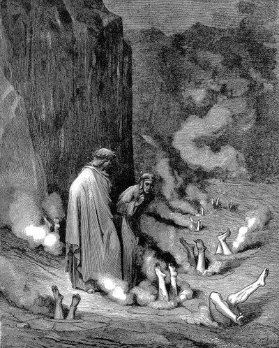 Dante e Virgilio nell