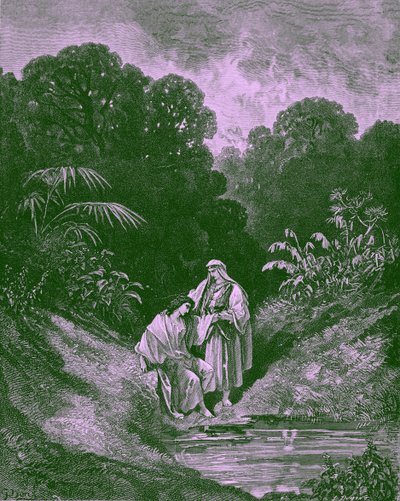Davide e Gionata, di Gustave Doré - Bibbia da Gustave Dore