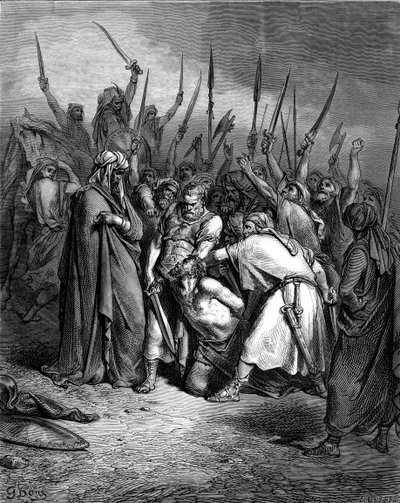 Morte di Agag di Doré - Bibbia da Gustave Dore