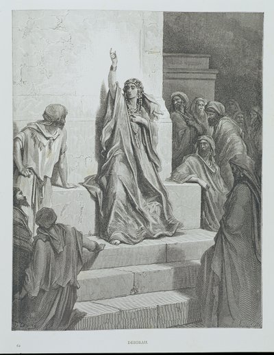 Deborah, inciso da Ettlin, c.1868 da Gustave Dore