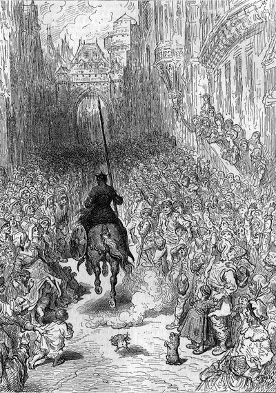 Disegno di Gustave Doré per il poema 
