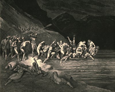 Een allo stesso modo la malvagia progenie di Adamo, c1890 da Gustave Dore
