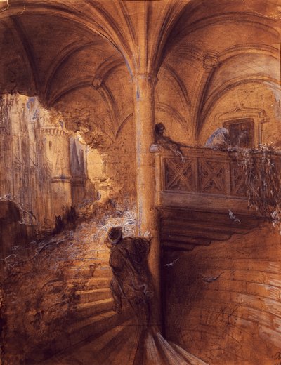 Castello incantato, illustrazione di Gustave Doré (1832-1883) per la fiaba di Charles Perrault (1628-1703) da Gustave Dore