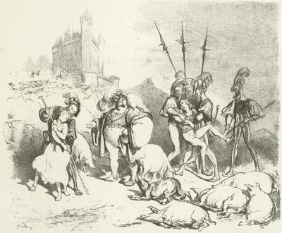 Uso feudale da Gustave Dore