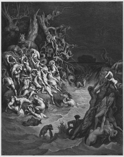 Gustave Doré Bibbia: Il mondo distrutto dall