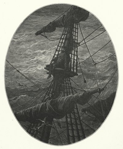 Illustrazione di Gustave Doré per La ballata del vecchio marinaio di Coleridge da Gustave Dore