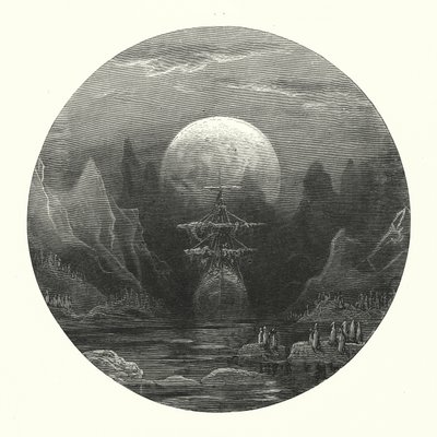 Illustrazione di Gustave Doré per La ballata del vecchio marinaio di Coleridge da Gustave Dore