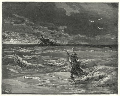 Don Chisciotte di Gustave Doré: "Torna indietro, mia cara figlia, perché ti perdono tutto" da Gustave Dore