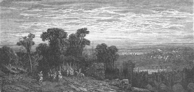 Hamstead Heath nei tempi antichi da Gustave Dore