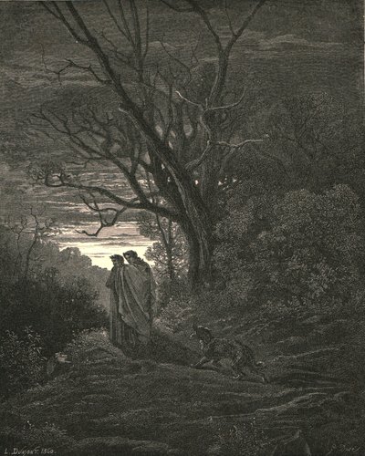 Appena vide che stavo piangendo, c1890 da Gustave Dore