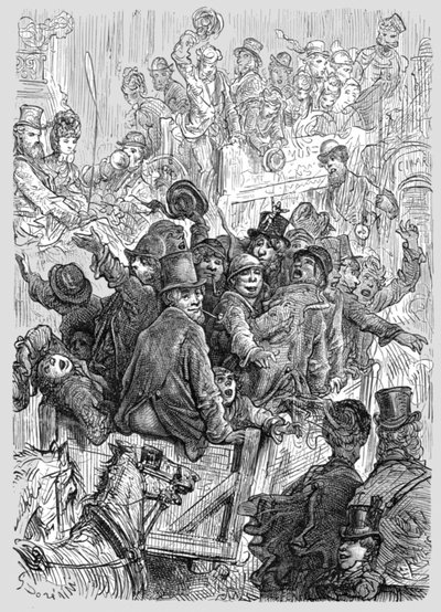 Ritorno dalle Corse di Hampton Court da Gustave Dore