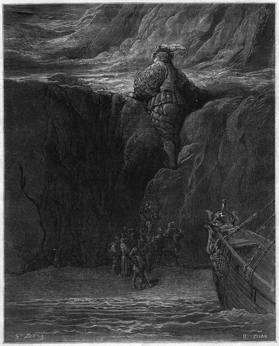 Illustrazione di Gustave Doré (1832-1883) per "Pantagruel" di François Rabelais (1483-1553). Anni 1870 da Gustave Dore