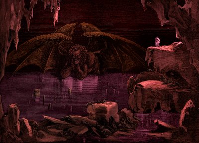 Illustrazione per La Divina Commedia - Inferno di Dante da Gustave Dore