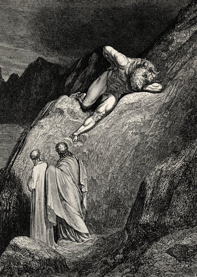 Illustrazione per La Divina Commedia - Inferno di Dante da Gustave Dore