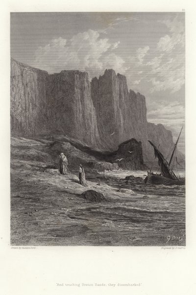 Illustrazione per Vivien di Alfred Tennyson da Gustave Dore