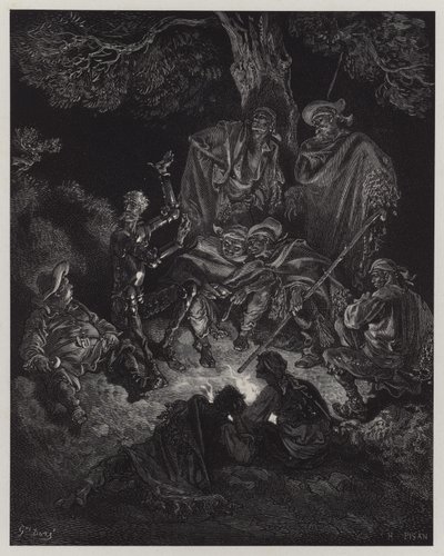 Illustrazione da Don Chisciotte della Mancia da Gustave Dore