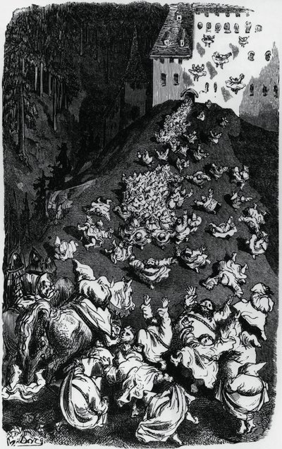 Illustrazione per Raccolta di racconti umoristici da Gustave Dore